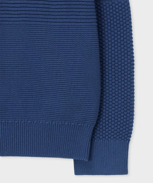 PS Paul Smith セーター ニット テクスチャード パッチワーク / 152404
