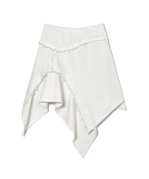 GLOWNY スカート GLOWNY/グロウニー BONES GRUNGY DENIM SKIRT