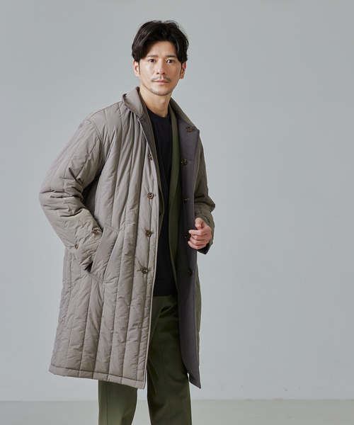 ABAHOUSE（アバハウス） ステンカラーコート コート 「リバーシブル可