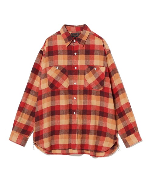 BEAMS+（ビームスプラス） シャツ インディアン フランネルチェック