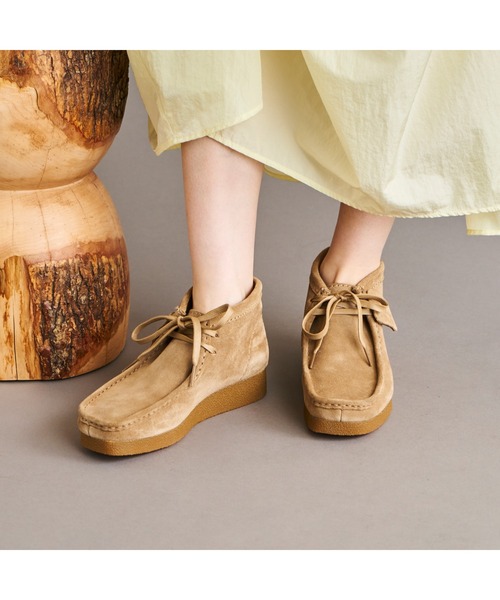Clarks（クラークス） デッキシューズ モカシン WallabeeEVOBt