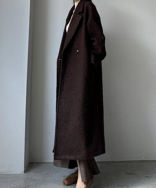 Louere（ルエレ） コート チェスターコート ループツイードチェスター