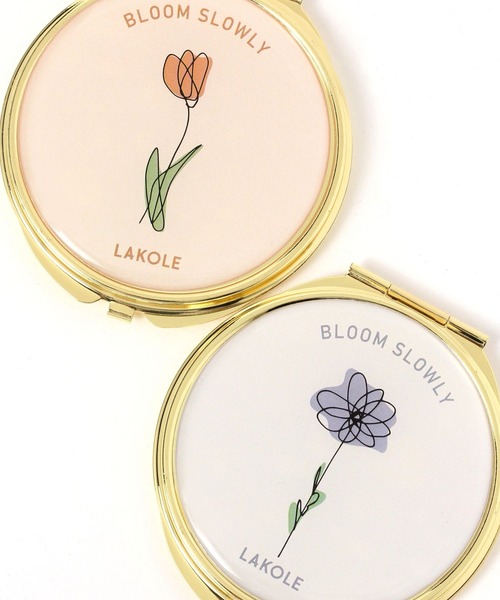 LAKOLE（ラコレ） コンパクトミラー FLOWERコンパクトミラー / 580796