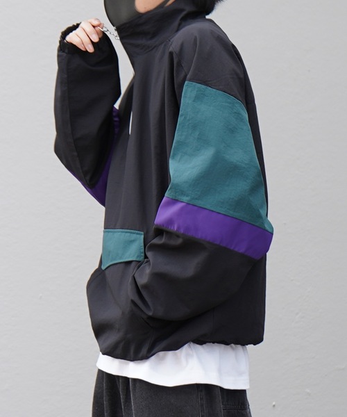 ナイロンジャケット 25AW ビッグシルエット トラックジャケット