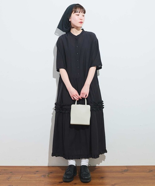 fig London（フィグロンドン） ワンピース CottonCupra lawn dress