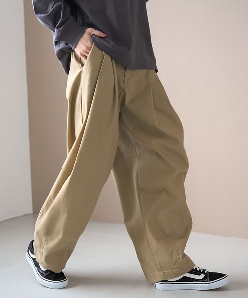 SUPER HAKKA（スーパーハッカ） チノパン コットンポリエステルチノ