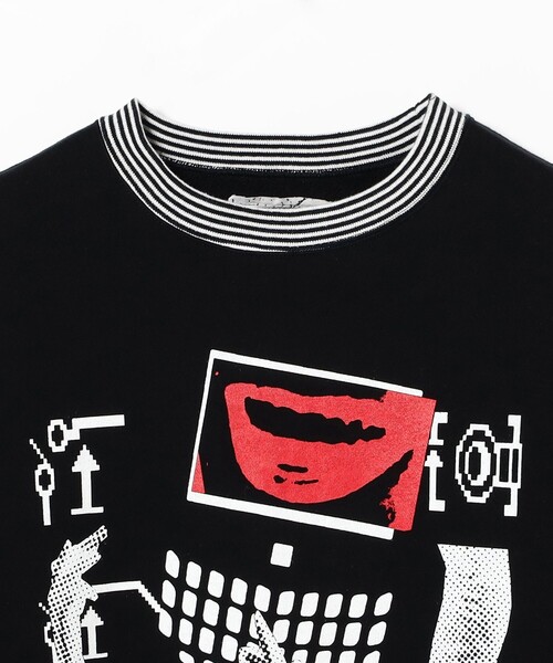 C.E（シーイー） トレーナー スウェット C.E / LIPS DISPLAY CREW NECK