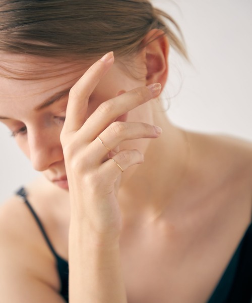 ete（エテ） 指輪 リング 「ONLINE Limited」 K10YG ワイヤーリング