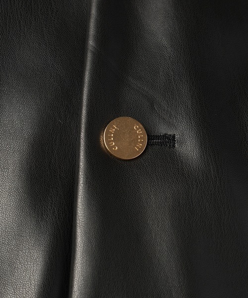 CULLNI（クルニ） ブルゾン アウター Faux Leather Tailored Short