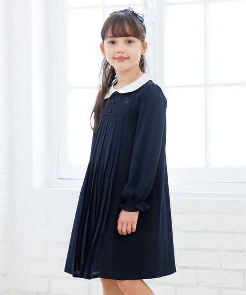 組曲（KUMIKYOKU） ワンピース 「150-160cm」ノーブルネイビー