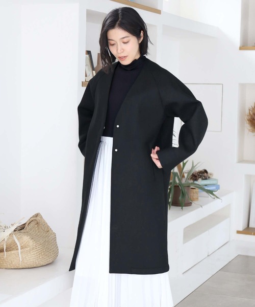 HALEINE（アレンヌ） ジャケット ノーカラージャケット ノーカラー