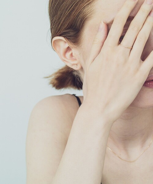 ete bijoux（エテ ビジュー） 指輪 リング K18YG スキニー