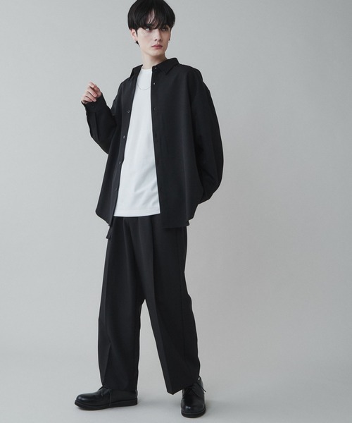 LUCY（ルーシー） シャツ LUCY/「セットアップ」トロミビッグシャツ