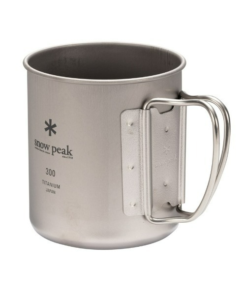 snow peak（スノーピーク） チタンシングルマグ 300 マグカップ コップ