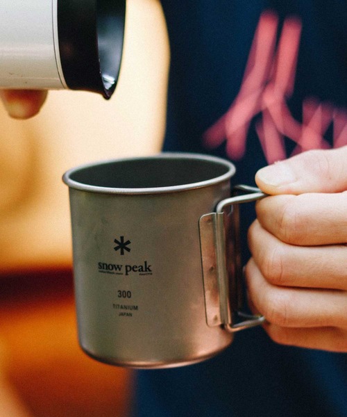 snow peak（スノーピーク） チタンシングルマグ 300 マグカップ コップ