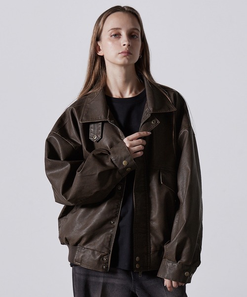 CLEL（クレイル） ブルゾン アウター 「CLEL」Vintage Design Blouson