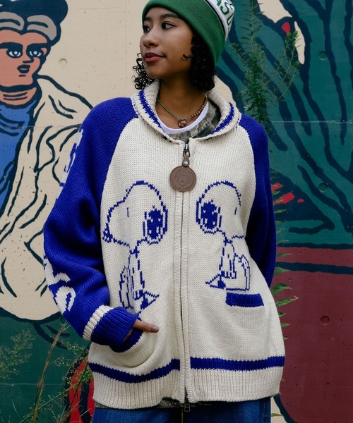 SEQUENZE セーター ニット 「SEQUENZ/シークエンズ」PEANUTS