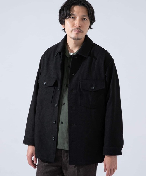 URBAN RESEARCH ROSSO MEN コート ジャケット ウールメルトンショート