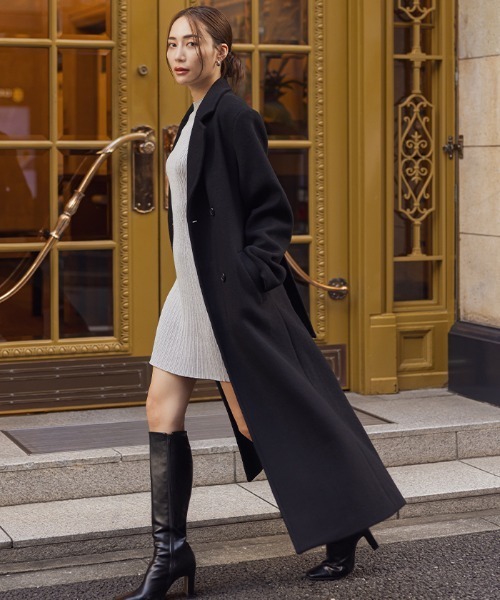 AMBIENT（アンビエント） コート チェスターコート ダブルメルトン