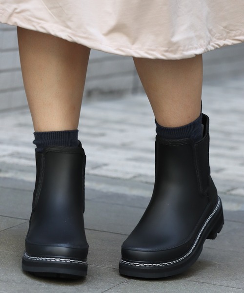 HUNTER（ハンター） 長靴 レインブーツ レディース : ZOZOTOWN Yahoo