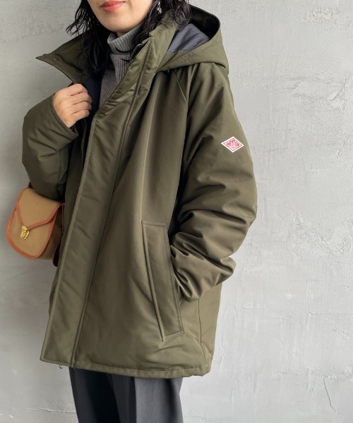 Danton（ダントン） ミリタリージャケット M オリーブ レディース