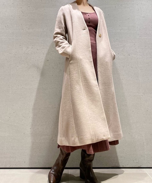 LILY BROWN（リリーブラウン） コート 1 ブラウン レディース