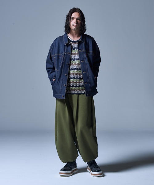 glamb（グラム） セーター ニット Croche Border Knit / クロシェ