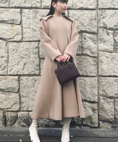 CELFORD（セルフォード） ノーカラーコート 36 ピンク レディース