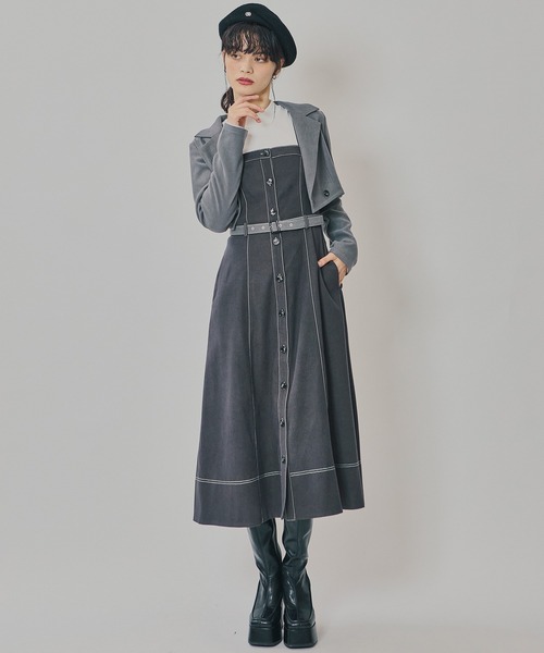 REDYAZEL（レディアゼル） ワンピース スエードライクショート