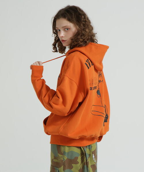 AVIREX（アヴィレックス） パーカー 「WEB＆DEPOT限定」BLACK SCORPION