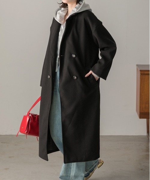 ad thie（アドティエ） コート チェスターコート ダブル チェスター
