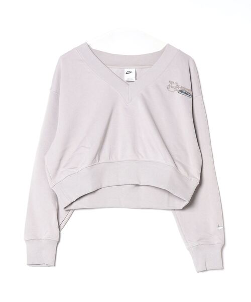 NIKE（ナイキ） トレーナー スウェット NSW PHNX FLC CROP VNECK L/S