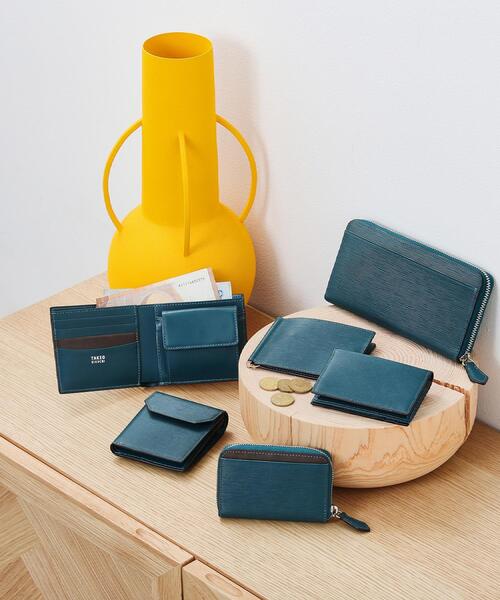 TAKEO KIKUCHI（タケオキクチ） 財布 「NEW レザーリップルシリーズ