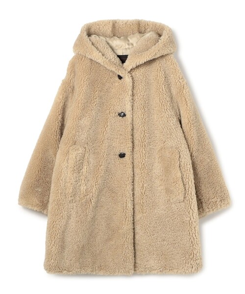 TOMORROWLAND collection コート アウター テディファー フーデッド