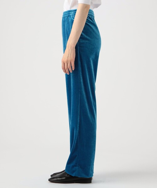 CABaN（キャバン） パンツ ソフトベロア セミワイドパンツ レディース