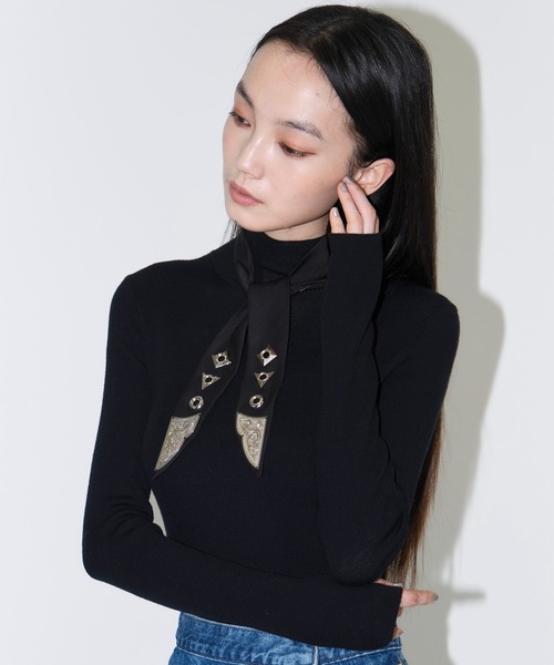 TOGA（トーガ） ネクタイ 「TOGA TOO/トーガトゥ」Metal ribbon tie