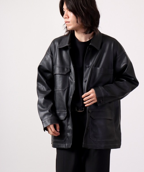 London Denim（ロンドンデニム） 革ジャン ライダース London Denim