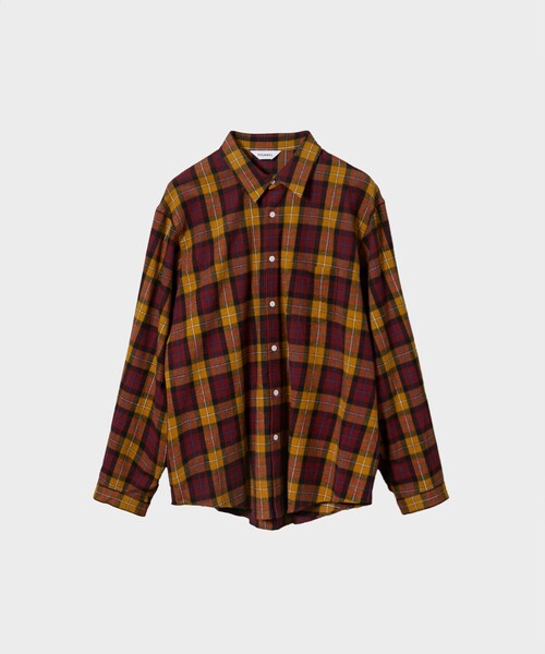 DIGAWEL（ディガウェル） シャツ 「DIGAWEL/ディガウェル」Check shirt