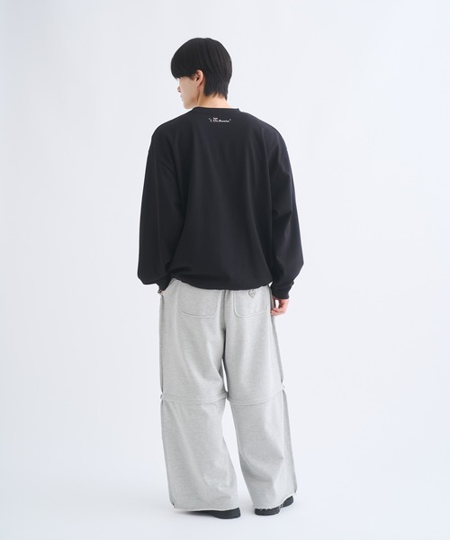 Remember. トレーナー スウェット カットオフポケットドローコード