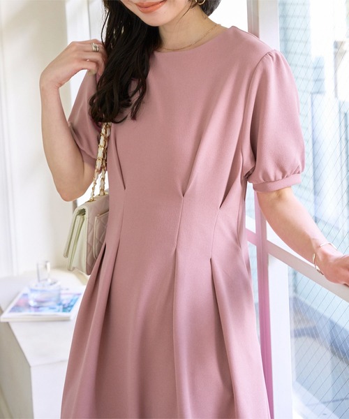 KOBE LETTUCE（神戸レタス） ワンピース ロングスリーブウエストタック