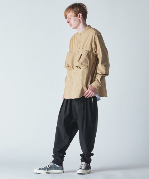 rehacer（レアセル） スラックス : Cord Sarouel Tapered Pants