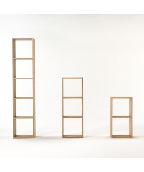 無印良品（MUJI） 家具 スタッキングシェルフ・2段・オーク材 幅42