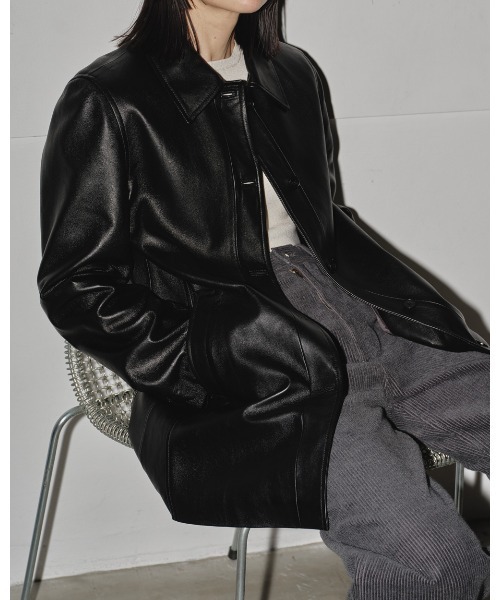 TODAYFUL 「TODAYFUL」 レザージャケット 38inch ブラック レディース