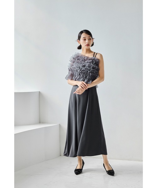 niana（ニアナ） ドレス シャーリングチュールトップスセットドレス 2