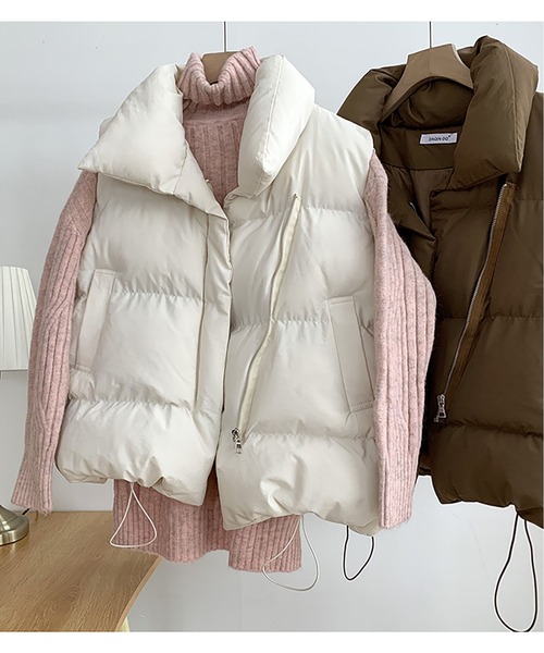 ダウンベスト ベスト エコダウンベスト レディース : ZOZOTOWN Yahoo