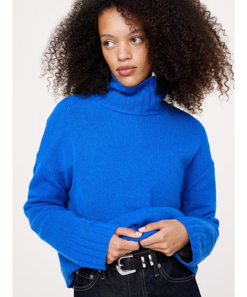 ニット セーター オーバーサイズ ミッドウェイト カシミヤ