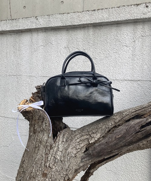 AS KNOW AS（アズノゥアズ） ボストンバッグ フェイクレザー 2WAY