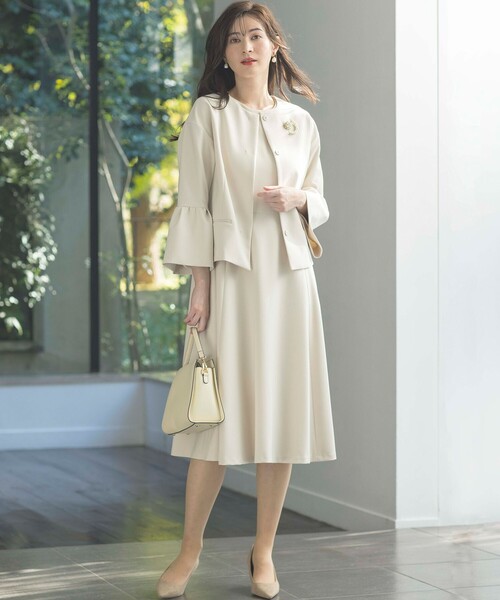 組曲（KUMIKYOKU） ジャケット ノーカラージャケット 「KUMIKYOKU NAVY