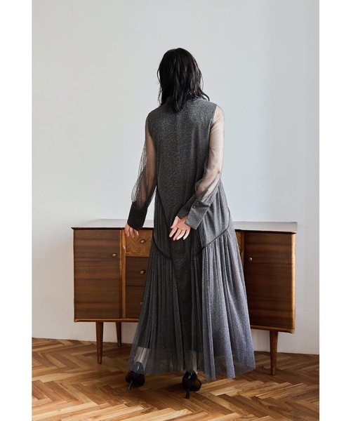 niana（ニアナ） ドレス ラメチュールAラインドレス マタニティ 妊婦