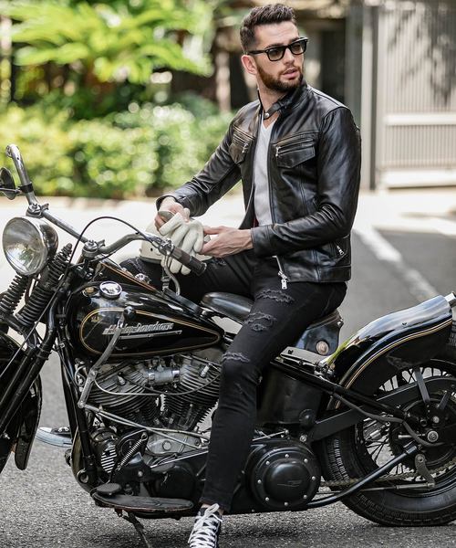 BUFFALO BOBS（バッファローボブズ） 革ジャン ライダース NORTH BEACH